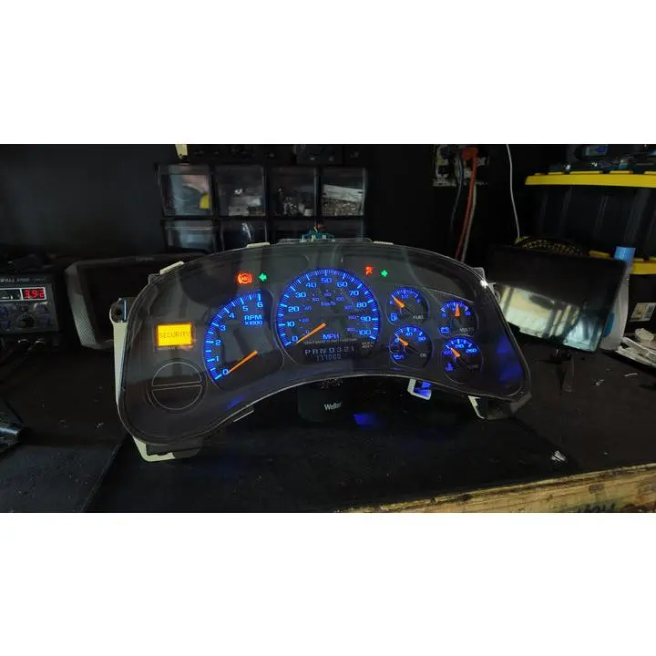 99–02 GM Blue LED Gauge Plug &Play 0 miles