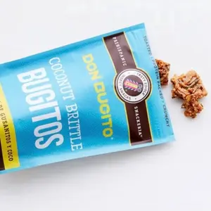 Don Bugito Coconut Brittle Bugitos with Puffed Amaranth Seeds 1.5 oz, protein packed, Organic, Handmade in the Bay Area