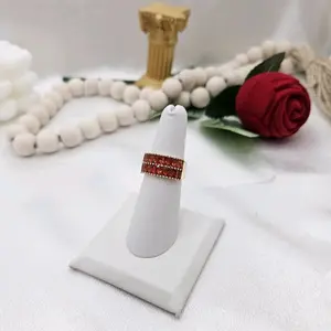 LaYaiBoutique #2452 Red Stone Ring – 14K Gold-Filled – High Quality