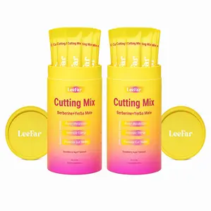 2 Piece LeeFar Cutting Drink Mix – | BT Strawberry Açaí Flavor – | (30 Servings)