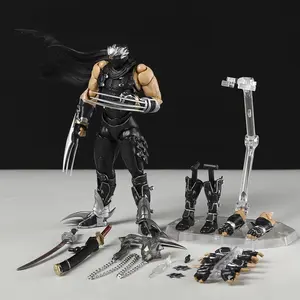Ryu Hayabusa Kaiyodo Revoltech Amazing Yamaguchi Action Figure Changeable Accessories PVC Model