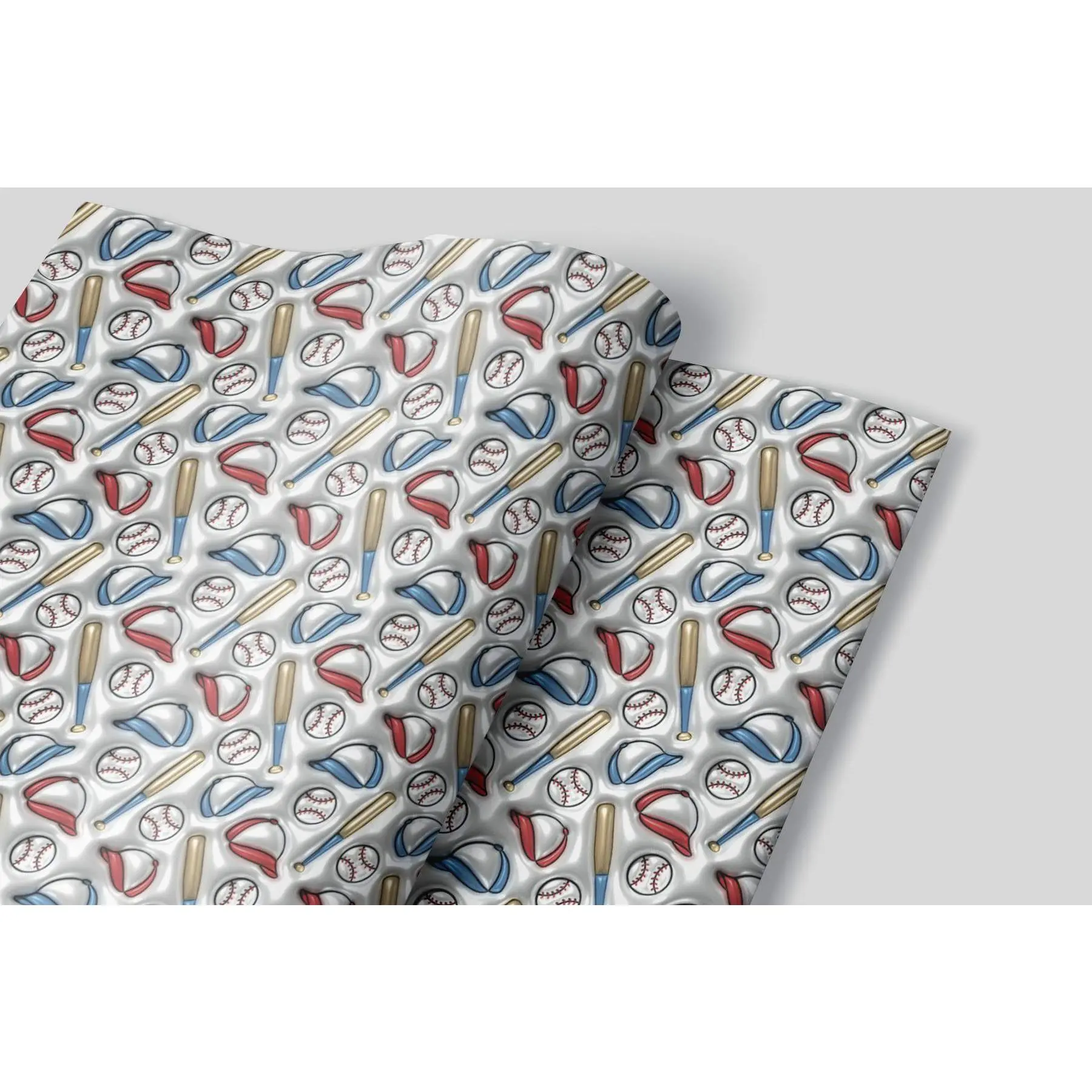 Viola Grace Shop Baseball Gear Wrapping Paper for Unforgettable Gift-Giving