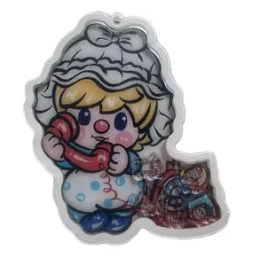 Arcylic Shaker Keychain/bagchains Arcylic kawaii
