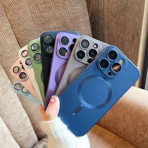 MagSafe iPhone Case, Magnetic Matte Slim Shockproof Hard Cover for iPhone Devices