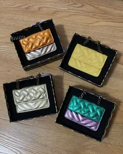 Women's Fashion Textured Chain Strap Shoulder Bag ChicCrossbody Purse Elegant Stylish Accessory for Everyday Elegance First Choice