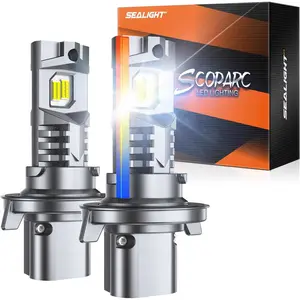 2014 Dodge Challenger 9008/H13 70W 6500K White IP68 LED Headlight Bulbs 2PCS SEALIGHT S2S