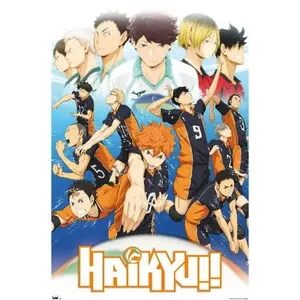 Haikyu 24X36 Inch Vertical Official Anime Paper Poster - High-Quality Artwork for Anime Lovers and Fans