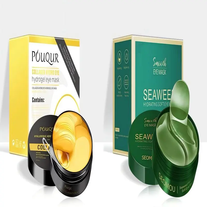 Avocado + Gold Eye Mask