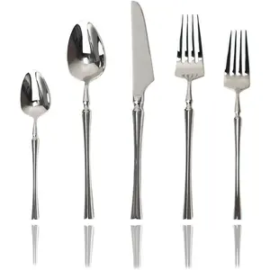 20- 18/10 Stainless Steel  Flatware/Cutlery/Tableware Set Service for 4 Person, Include /Fork/Spoon, Mirror Polished ()