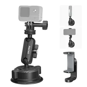 Maectech Suction Cup Mount for Car Camera Mounts for Go Pro Car Mount Windshield Mount Phone Holder for Insta 360 Accessories