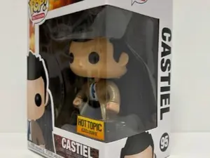 TV Shows Supernatural Castiel (Wings) #95 Hot Topic Stickers Action Figures