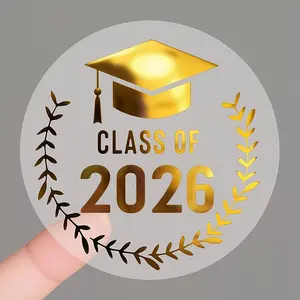 Graduation Stickers Set, 60pcs/120pcs Graduation Labels, Congratulations Tags for Hats Envelopes Party Gifts
