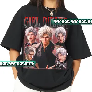 Retro 90's Girl Dinner Sylus Homage T-Shirt, Sylus Love and Deepspace Fan Tee Graphic T-Shirt, Gift For Women and Man Unisex T-Shirt K4DXLE