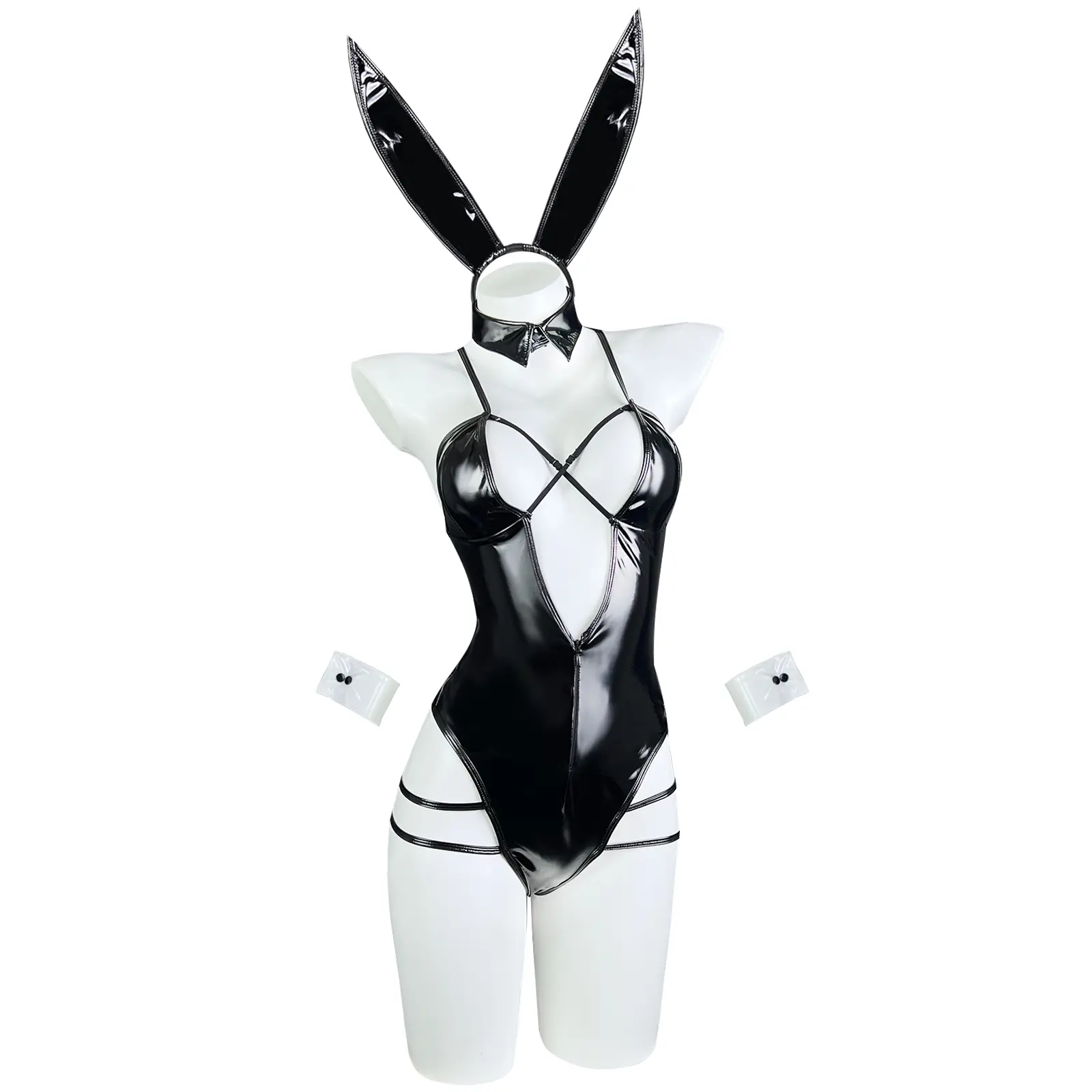 Clearance Sale！KORURACLUB KO71 Bunny-Themed Cosplay Dress - Fitted Lady Girl Costume with Corset Tops, Bustier Corset & Accessories for Anime, Theme Events