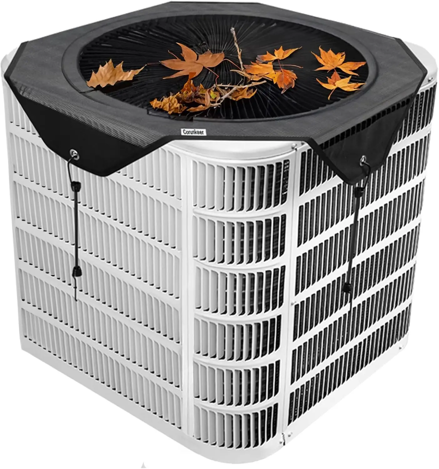 Air Conditioner Covers for Outside units, 28 x 28 Central Air conditioner Covers for Outside，Fits Most Central AC Units, Top Protection Defender Design（Mesh，28 x 28 ）