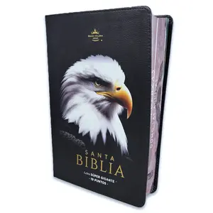 Bible Super Giant Letter 19 points Medium RV1960 imitation black skin eagle message