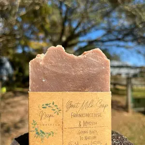 Frankincense & Myrrh Goat Milk Soap