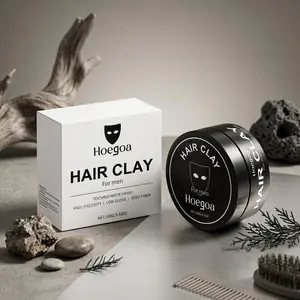 Fashion Matte Men's Styling Hair Clay (100g), Styling Matte Paste, Natural Volume, Smooth Shine, Subtle Matte Finish, Textured Hairstyling Balm