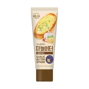 BOKUMJARI Garlic Butter Sauce 100g - Korean Style Spread for Toast, Baguette & Bread - Savory & Rich Flavor
