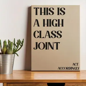 This Is A High Class Printing Wooden Framed Canvas, Funny Wall Art, Wall Decor, Canvas Wall Art, Home Decor, Living Room Decor, Bedroom Decor, Poster, Artwork