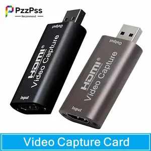 4K USB 3.0 Video Capture Card 1080P USB 2.0 HDMI Game Grabber Box For