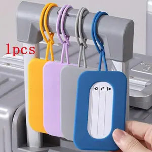 Silicone Luggage Tag, Identifier And Name Tag For Travel Suitcases And Bags