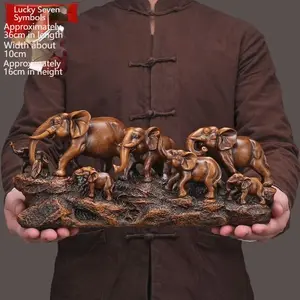 Hand-Forged Heirloom Elephant - A Timeless Talisman of Fortune & Grace, Designed to be a Cherished Guardian for Generations, Collectible Figurine