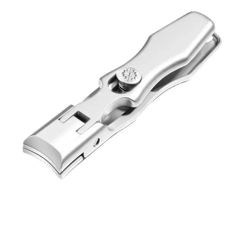 Stainless Steel Nail Clipper, Large-Opening Nail Clipper, Manicure & Pedicure Tool, Nail Tools, Nail Care for Home & Salon Use