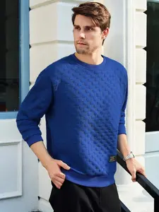 Men's Classic Golf Pullover Sweater, Perfect Gift for Golf Enthusiasts, Comfortable Fitted Round Neck Design, Ideal for Golfers