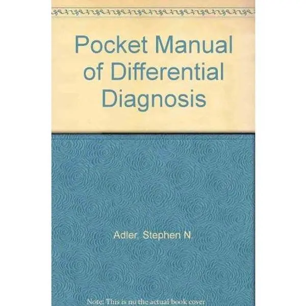USED Book - Pocket Manual of Differential Diagnosis by Stephen N. Adler (Paperback) - english