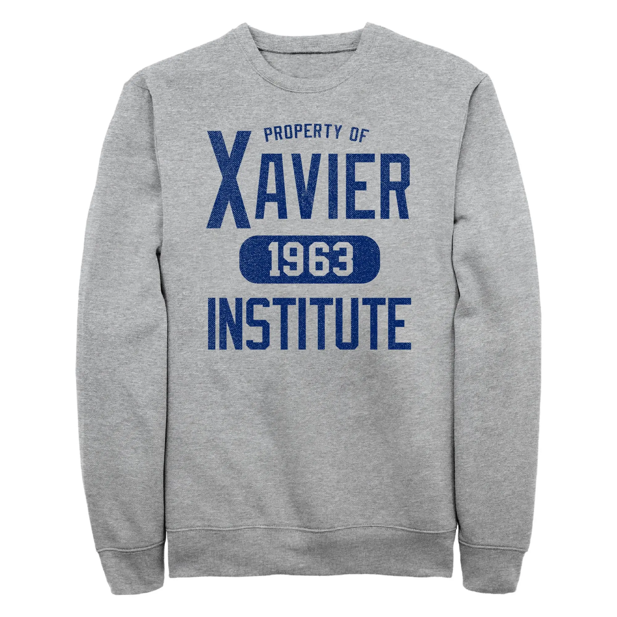 Men's Stylish Casual Long Sleeve Graphic Print All-Seasons Marvel X-Men Xavier Institute 1963 Sweatshirt