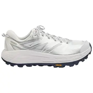 Hoka One One Mafate Speed 2 White Silver Men's Fashion Shoes New