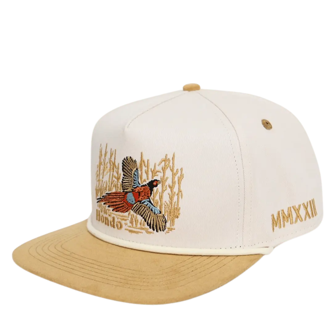 Vintage 90's Pheasant Hat | Rope Hat | Snapback | Rooster | Hondo