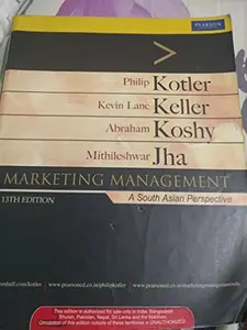 USED-Marketing Management: A South Asian Perspective (International Edition) by Philip Kotler (Paperback)