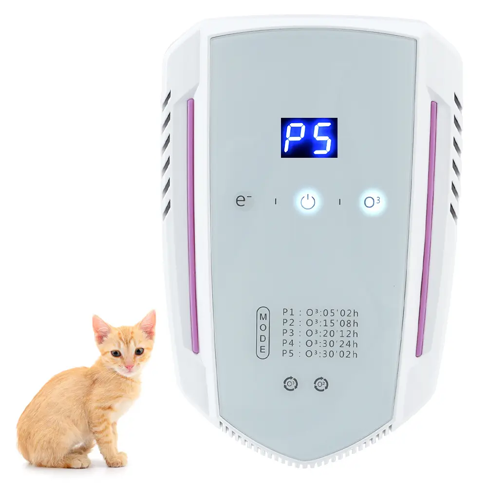 Compact Plug-In Pet Odor Eliminator - Neutralizes Cat Urine, Enables Smell Removal, Ozone-Free Stain Remover for Home & Bathroom