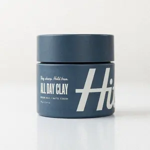 Hitch All Day Clay - Matte Finish Hair Clay with Bergamot Vetiver & Sandalwood Clean Fragrance for Long Lasting Hold