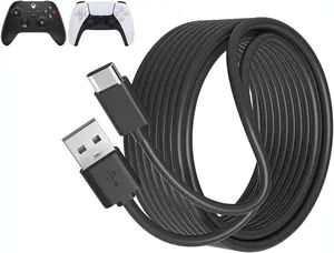 USB C  PS5 Controller Charger Cord for  Series X/S,10ft Long PS5   for   5 Controller,USB A to Type C Cord for   Pro Fast Data Wire PS 5 Dual Sense