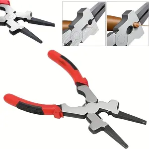 8 Inch MIG Welding Pliers, Multi-Purpose, Durable, Extended Use, Ergonomic Design, Welding Pliers with Ergonomic Insulated Grips, Welding Wire Cutting, Clamping and Drawing, Ideal Tool for Automotive/Industrial Welding