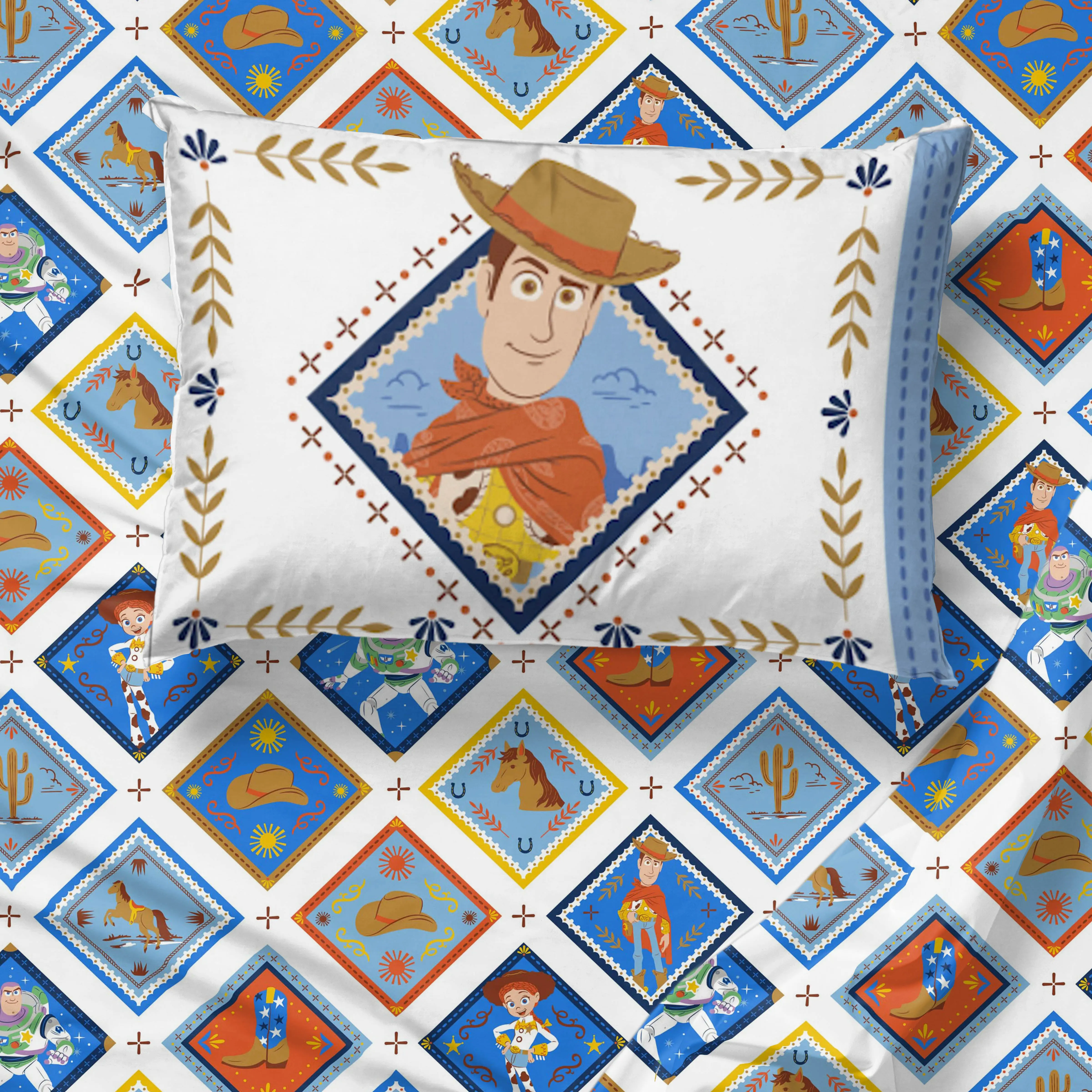 Jay Franco Official Disney Pixar Toy Story Western Vibes Sheet Set