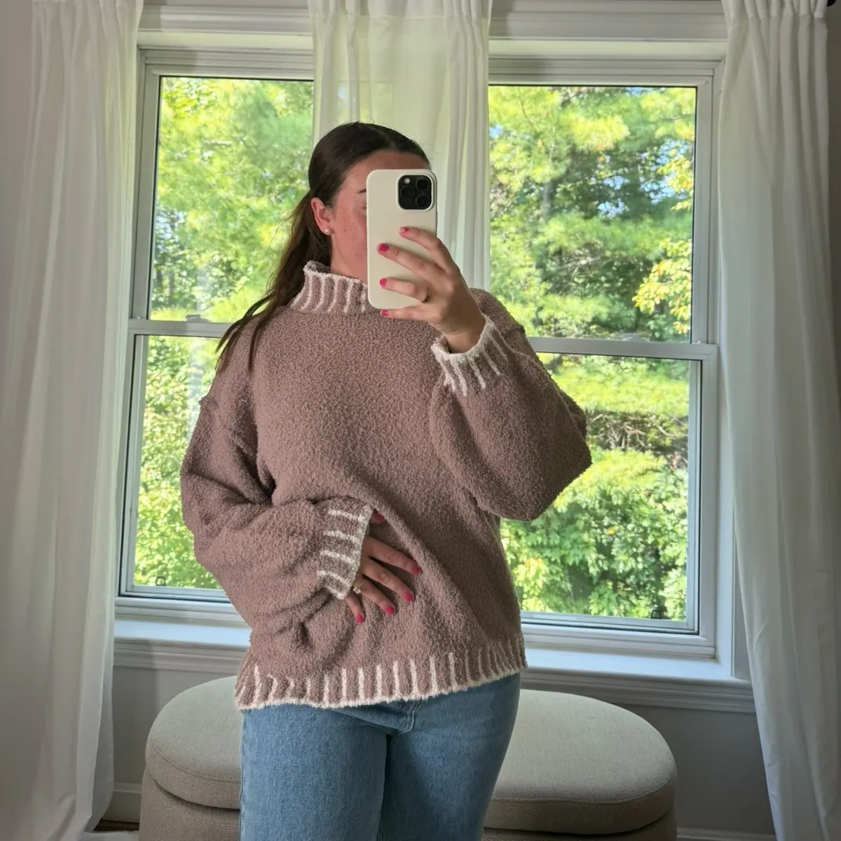 Molly Mock Neck Sweater