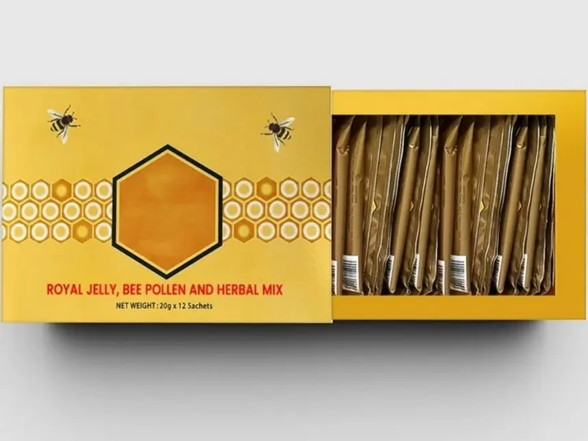 Herbal-Infused Energy Beverage, 12 Sachets Per Order