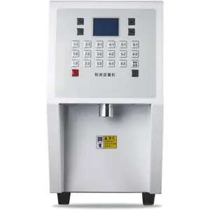 Kolice Commercial Automatic Powder Dispenser Machine, Powder Quantifier Quantitative Machine - For Powder of Sugar,Coffee,Cocoa, Milk Dispensing, 17 Memory Buttons