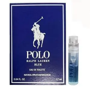 Ralph Lauren Polo Blue - Aquatic And Fresh 'S - Vial Eau De Toilette For Men