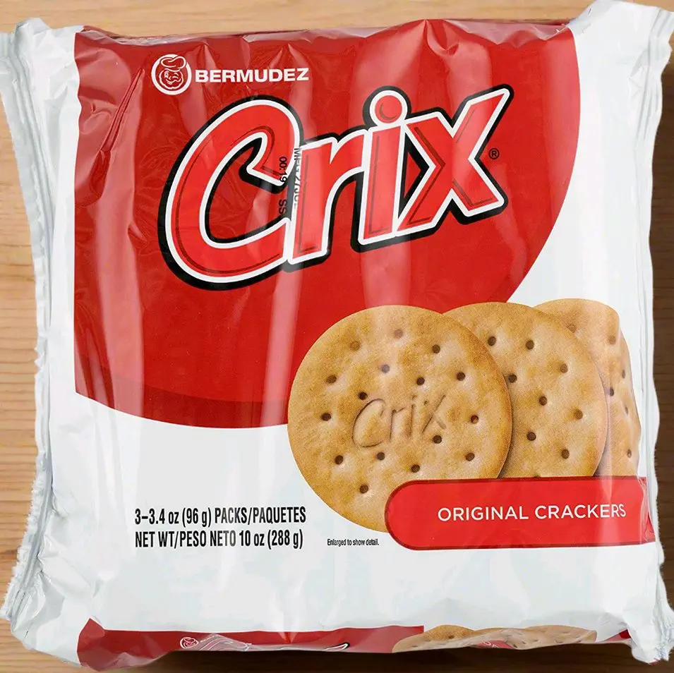 Bermudez Crix Original Crackers, 10 oz (3 Rolls)