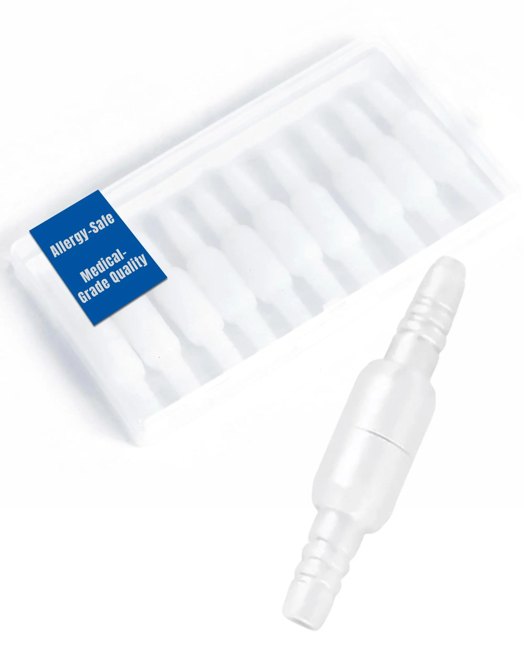 Premium Oxygen Tubing Connectors (10 Pack) - 360° Swivel Design - O2 Hose Connectors for Cannula Accessories, O2 Concentrator Connector, Oxygen Supplies & Accessories - Prevents Tube Tangling