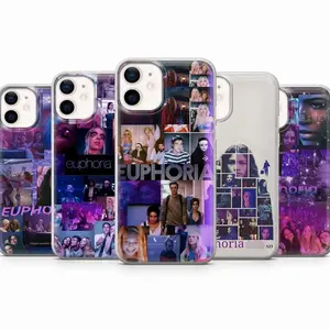 Euphoria Phone Case Zendaya Rue Compatible with iPhone X, 11, 12, 13, 14, 15, 16, 17 & Samsung