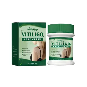 South Moon Vitiligo Care Cream - Mint Leaves & Aloe Vera Extract Moisturizing Body Skin Repair Cream for Even Skin Tone & Long-Lasting Moisture