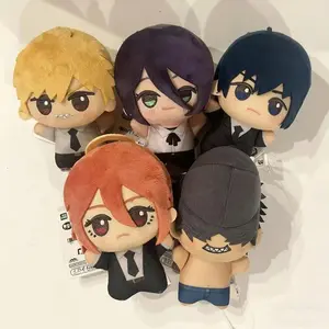 Anime Chainsaw Man The Movie: Reze Arc 10cm Plush Doll Keychain Denji, Reze, Angel Devil Bag Keychain Gift