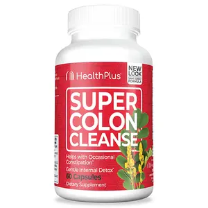 Health Plus Super Colon Cleanse - Gentle & Effective Internal Detox for Occasional Use, Healthcare, Fitness Edible Dietary Supplement