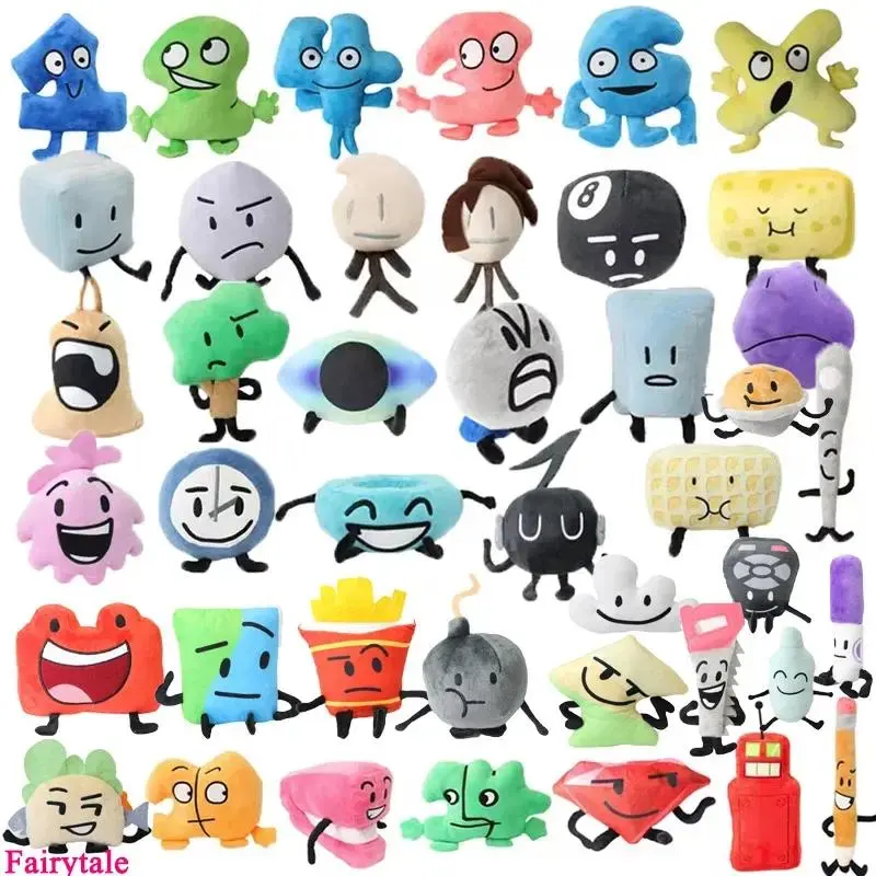 Battle for Dream Island BFDI Plush Toy Caroon Doll Soft Stuffed Figure Marker Pen Fries Bottle Nail Pie Boy Girls Birthday Gifts Battle for Dream Island BFDI Plush Toy Caroon Doll Soft Stuffed Figure Marker Pen Fries Bottle Nail Pie Boy Girls Birthday Gifts